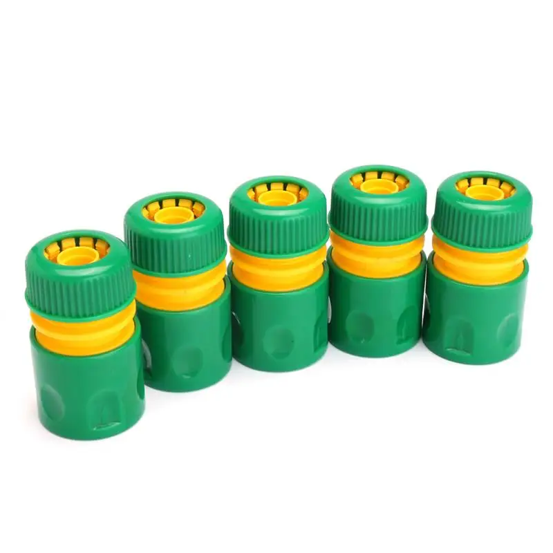 

10Pcs Quick Connect Adapter Fitting Watering 1/2 inch Hose Garden Tap Water Hose Pipe Connector