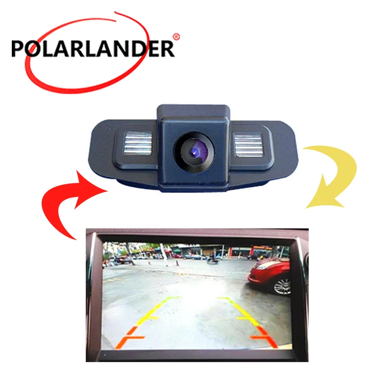 

CCD Car reverse reaview camera Car parking rear view camera Wired Fit For Honda Spirior 2009 2010 HD Waterproof