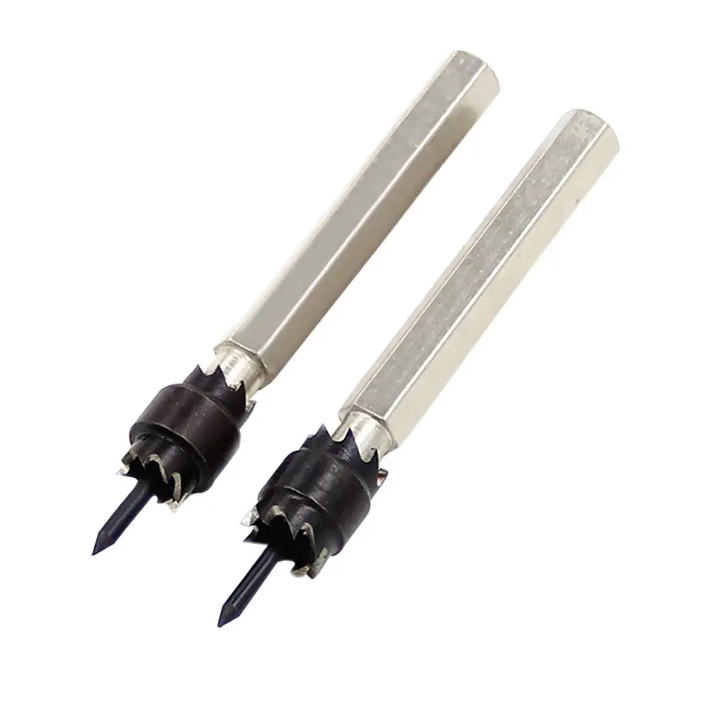 2 Pack of 3/8 inch 5/16 inch Double Sided Rotary Spot Weld Cutter Remover Drill Bits Cut Weld Work Tool Laser Tack Re Drill Bit
2 Pack of 3/8 inch 5/16 inch Double Sided Rotary Spot Weld Cutter Remover Drill Bits Cut Weld Work Tool Laser Tack Re Drill Bit