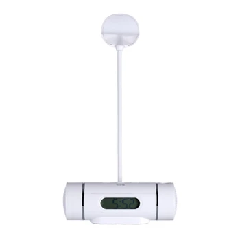 

Adjustable Portable Led Desk Lamp Alarm Clock Rechargeable Eye-Caring Table Light For Kids Families Gift Desk Room Decoration