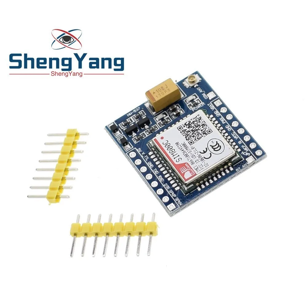 ShengYang SIM800C GSM GPRS Module 5V/3.3V TTL Development Board IPEX With Bluetooth And TTS For Arduino STM32 C51 for Arduino
ShengYang SIM800C GSM GPRS Module 5V/3.3V TTL Development Board IPEX With Bluetooth And TTS For Arduino STM32 C51 for Arduino