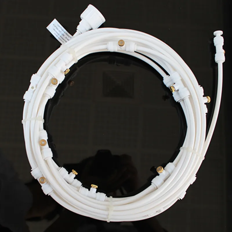 18M White Outdoor Misting Cooling sprayer System for Greenhouse Garden flowers plants Watering Irrigation nebulizer sprinkler
18M White Outdoor Misting Cooling sprayer System for Greenhouse Garden flowers plants Watering Irrigation nebulizer sprinkler