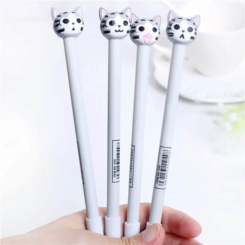 4pcs/lot 0.5 Mm Cute Cat Gel Pen School Office Supply Ink Pens Rollerball Pen Papelaria Escolar Neutral Pen Stationery 04040
4pcs/lot 0.5 Mm Cute Cat Gel Pen School Office Supply Ink Pens Rollerball Pen Papelaria Escolar Neutral Pen Stationery 04040