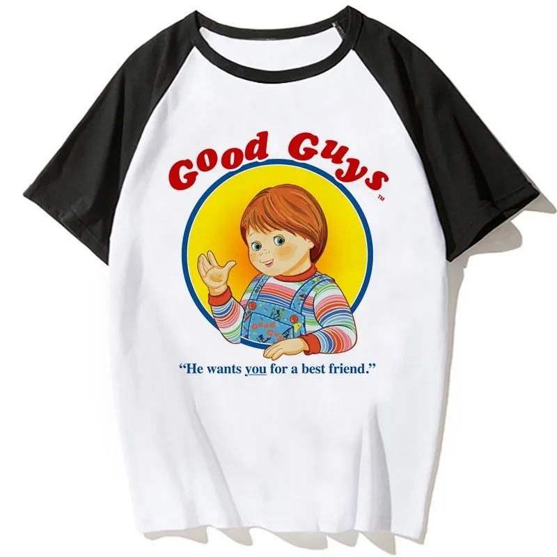 Chucky T Shirt Demon Death Scary Evil Hip Hop Satanism Grim Reaper T-shirt Supernatura Man/Women Tshirt American Horror Story
Chucky T Shirt Demon Death Scary Evil Hip Hop Satanism Grim Reaper T-shirt Supernatura Man/Women Tshirt American Horror Story