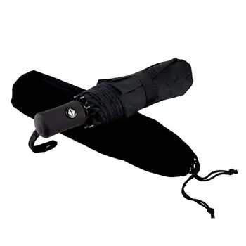 Black Wind Resistant Three Folding Automatic Umbrella Rain Big Windproof Umbrellas Parasol With Flannel Umbrella Cover
Black Wind Resistant Three Folding Automatic Umbrella Rain Big Windproof Umbrellas Parasol With Flannel Umbrella Cover