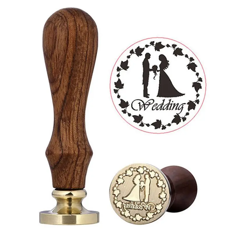 New Hot Vintage Copper Head Wooden Handle Blessing Wax Seal Stamp Letter Card Decor
New Hot Vintage Copper Head Wooden Handle Blessing Wax Seal Stamp Letter Card Decor