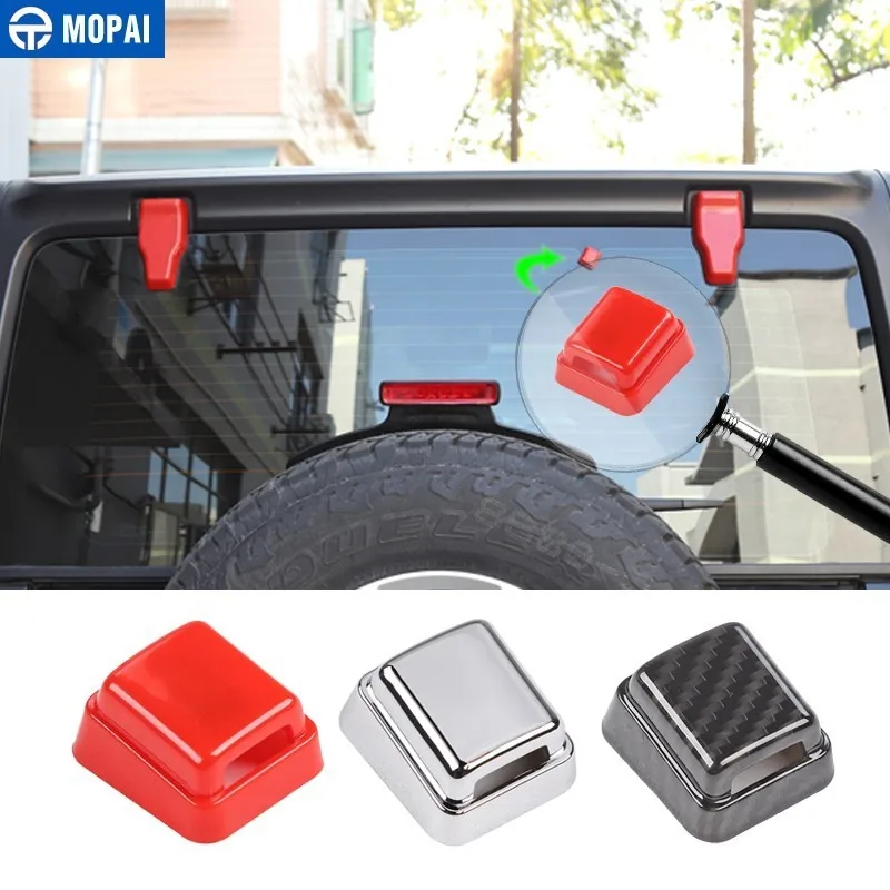 MOPAI Car Stickers for Jeep Wrangler JL 2018+ Car Rear Window Wipers Nozzle Decoration Cover for Jeep Wrangler 2019 Accessories
MOPAI Car Stickers for Jeep Wrangler JL 2018+ Car Rear Window Wipers Nozzle Decoration Cover for Jeep Wrangler 2019 Accessories