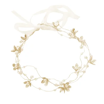 1 pc Bridal Headband Crystal Delicate Golden Flower Beads Wedding Headwear Headdress for Women
1 pc Bridal Headband Crystal Delicate Golden Flower Beads Wedding Headwear Headdress for Women