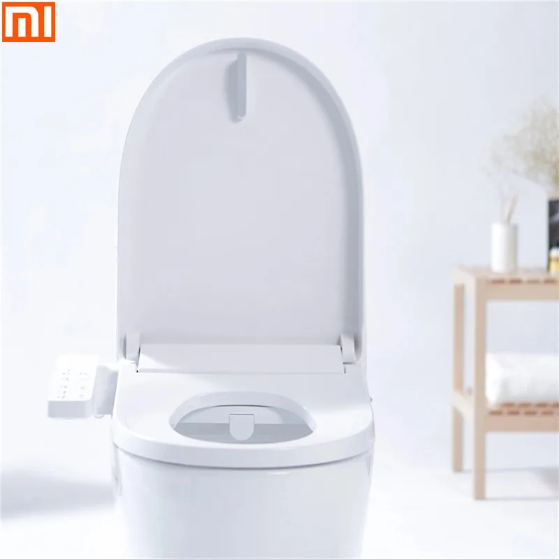 Xiaomi Smartmi Multifunctional Smart Toilet Seat Led Night Light 4-grade Adjustable Water Temp Electronic Bidet Pedestal Toilet
Xiaomi Smartmi Multifunctional Smart Toilet Seat Led Night Light 4-grade Adjustable Water Temp Electronic Bidet Pedestal Toilet