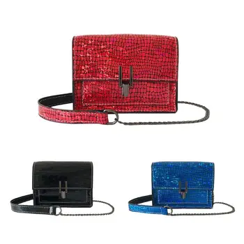Women Shoulder Bag Laser Leather Crossbody Bags Chain Sling Women Messenger Bags Bolsos Mujer 2018
Women Shoulder Bag Laser Leather Crossbody Bags Chain Sling Women Messenger Bags Bolsos Mujer 2018