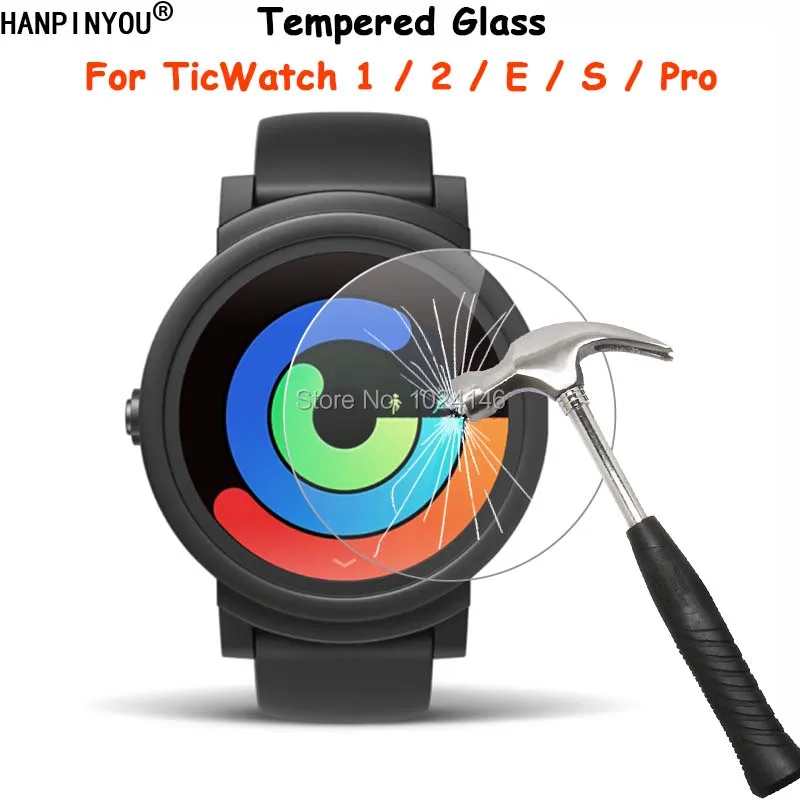 For TicWatch 1 / 2 / E / S / Pro Smart Watch Clear Tempered Glass Screen Protector Ultra Thin Explosion-proof Protective Film
For TicWatch 1 / 2 / E / S / Pro Smart Watch Clear Tempered Glass Screen Protector Ultra Thin Explosion-proof Protective Film