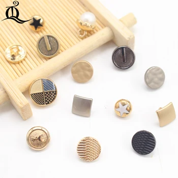 small 8-12mm 10pcs Metal buttons,clothing accessories DIY handmade materials , Suit coat buttons, fashion decorative buttons
small 8-12mm 10pcs Metal buttons,clothing accessories DIY handmade materials , Suit coat buttons, fashion decorative buttons
