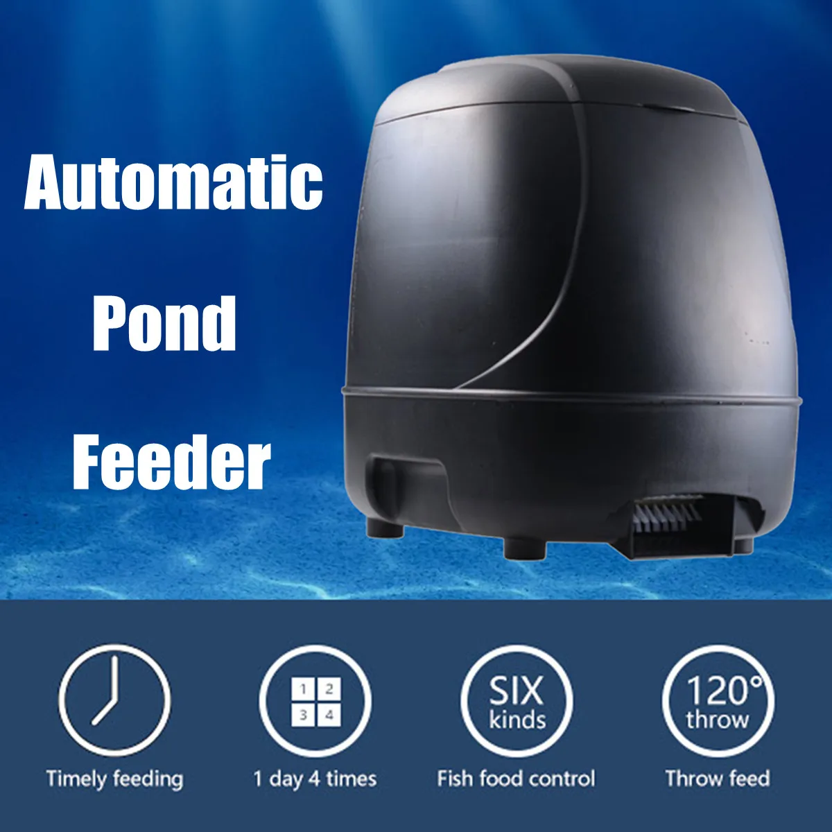 10L 6Level Digital LCD Automatic Fish Food Feeder Fish Pond Aquarium Tank Feeding Timer Automatic Fish Feeder Aquarium Accessory
10L 6Level Digital LCD Automatic Fish Food Feeder Fish Pond Aquarium Tank Feeding Timer Automatic Fish Feeder Aquarium Accessory