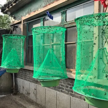 1PCS Green Fly Cage Pest Control Reusable Hanging Fly Catcher Killer Flies Flytrap Zapper Cage Net Trap Garden
1PCS Green Fly Cage Pest Control Reusable Hanging Fly Catcher Killer Flies Flytrap Zapper Cage Net Trap Garden