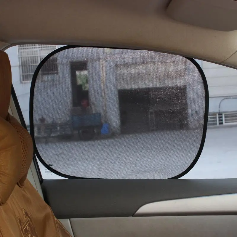 2Pcs/set Car Sun Shade Side Rear Window Glass Sunshade Cover Visor Shield Screen Solar Protection Auto Accessories 44*36cm Black
2Pcs/set Car Sun Shade Side Rear Window Glass Sunshade Cover Visor Shield Screen Solar Protection Auto Accessories 44*36cm Black