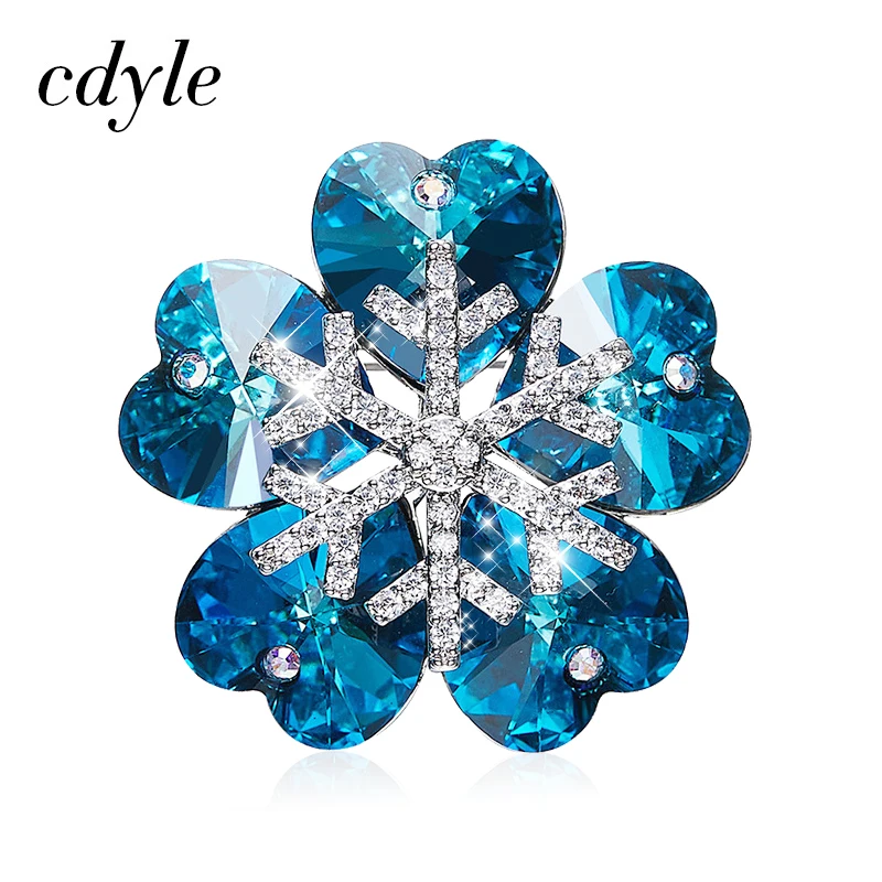 Женская Брошь Cdyle украшенная кристаллами|brooch crystal|rhinestone crystal broochcrystal rhinestone brooch |
