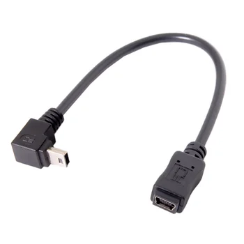10pcs/lot Chenyang GPS Mini USB 5P 90D Down Direction Angled Male to 5P Female Extension Cable 0.2M
10pcs/lot Chenyang GPS Mini USB 5P 90D Down Direction Angled Male to 5P Female Extension Cable 0.2M