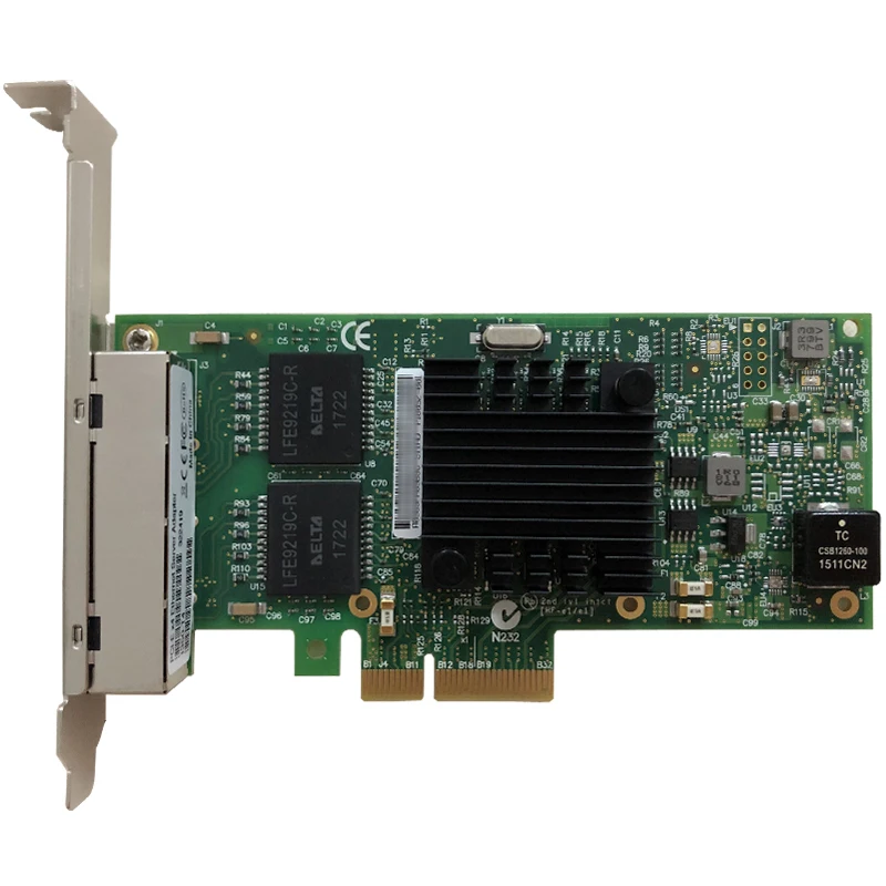 Eastforfuy intel I350T4 Quad Port Gigabit Network Server Adapter Intel I350-T4 Chipset PCI-Expres
Eastforfuy intel I350T4 Quad Port Gigabit Network Server Adapter Intel I350-T4 Chipset PCI-Expres