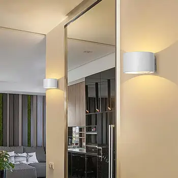 Modern Simplicity Semicircle adjustable surface installation Led Lighting Creative Aisle Corridor Bedside LED Indoor Wall Lamp 
Modern Simplicity Semicircle adjustable surface installation Led Lighting Creative Aisle Corridor Bedside LED Indoor Wall Lamp