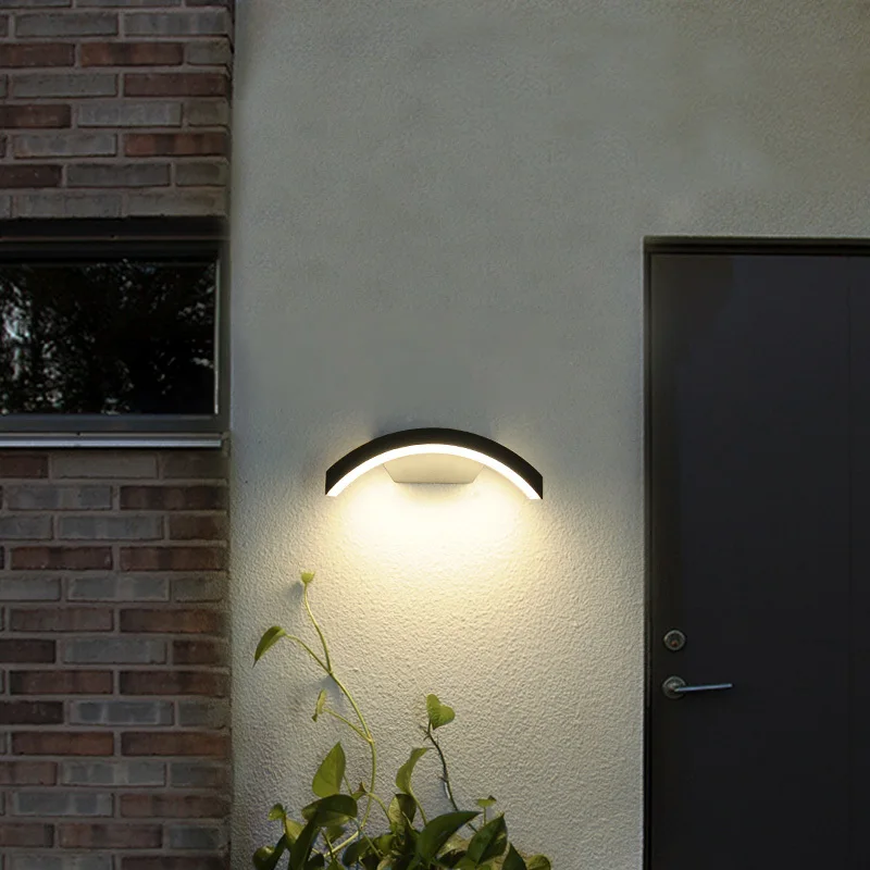 Modern LED Wall Light For Front Door 12W Outdoor Waterproof IP65 Lamp Aluminum Lampbody Simple Lighting AC85-260V
Modern LED Wall Light For Front Door 12W Outdoor Waterproof IP65 Lamp Aluminum Lampbody Simple Lighting AC85-260V