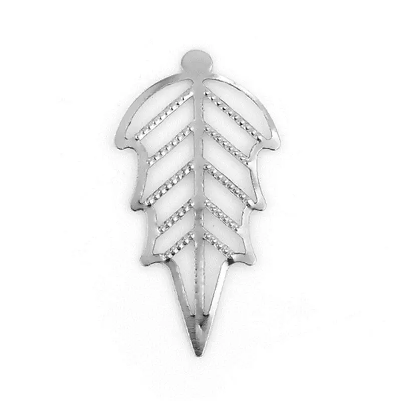 Iron Alloy Filigree Embellishments Metal Art Craft Supply Leaf Silver Scrapbooking DIY Decor 37mm(1 4/8") x 20mm( 6/8"), 100 PCs
Iron Alloy Filigree Embellishments Metal Art Craft Supply Leaf Silver Scrapbooking DIY Decor 37mm(1 4/8") x 20mm( 6/8"), 100 PCs