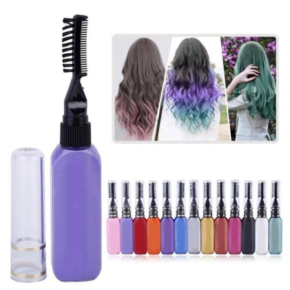 Hot Fashion Popfeel 15ml Temporary Non-toxic Color Hair Dye Unisex Cosplay DIY Salon Hair Mascara
Hot Fashion Popfeel 15ml Temporary Non-toxic Color Hair Dye Unisex Cosplay DIY Salon Hair Mascara