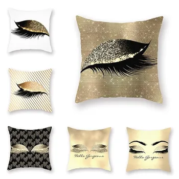 Elegant Golden Pink Eyelash Style Cushion Cover For Sofa Couch Car Chair Pillow Case Pillowcase Furniture Protector Home Decor
Elegant Golden Pink Eyelash Style Cushion Cover For Sofa Couch Car Chair Pillow Case Pillowcase Furniture Protector Home Decor