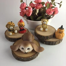 1 Pc クリエイティブファッションホームデコレーション Diy 工芸材料純粋な天然木ラウンド木材チップインテリアラウンジソファアクセサリ(China)