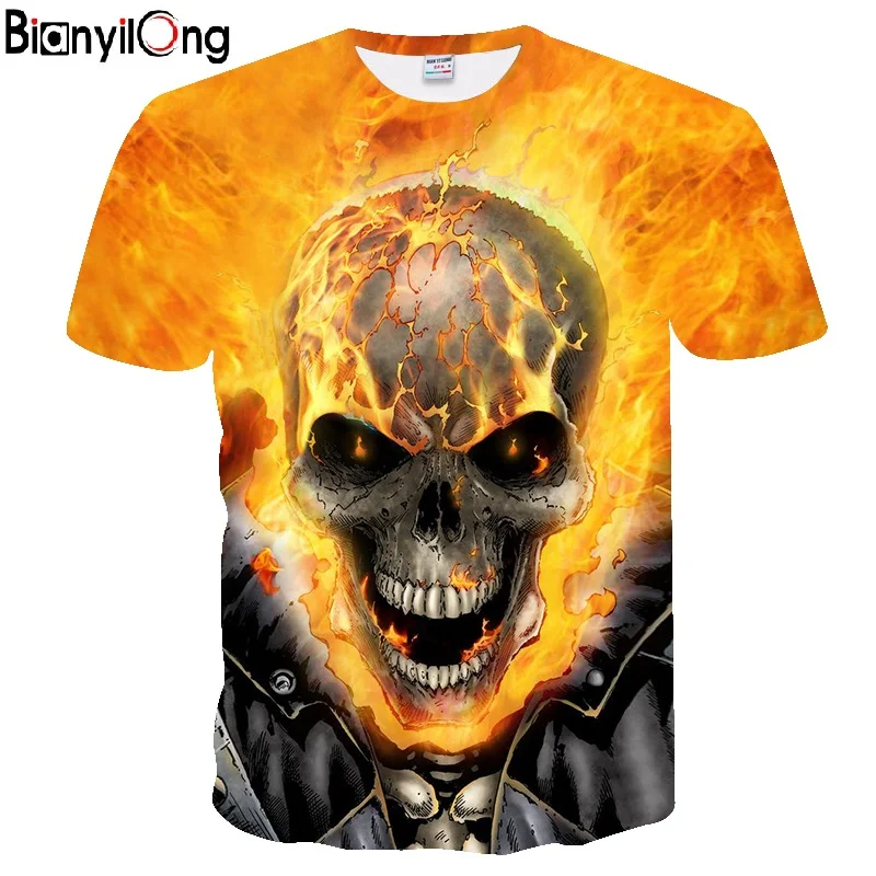 2019 t shirt men New Unisex Skull Printed 3D Tee shirt O-Neck Short Sleeves Summer Fashion Casual Brand T shirt Men's US size
2019 t shirt men New Unisex Skull Printed 3D Tee shirt O-Neck Short Sleeves Summer Fashion Casual Brand T shirt Men's US size