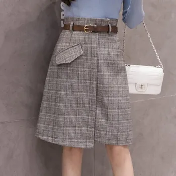 New Spring Autumn Winter Skirts Womens Fashion Plaid Skirt Femme Female Casual Brown Gray Xadrez Office Lady Women Skirt
New Spring Autumn Winter Skirts Womens Fashion Plaid Skirt Femme Female Casual Brown Gray Xadrez Office Lady Women Skirt
