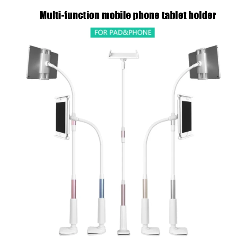 Flexible Desktop Phone Tablet Stand Holder 360 Degree Rotation Bed Mount Lazy Stands Detachable For IPad Tablet 4 To 10.6 Inch
Flexible Desktop Phone Tablet Stand Holder 360 Degree Rotation Bed Mount Lazy Stands Detachable For IPad Tablet 4 To 10.6 Inch
