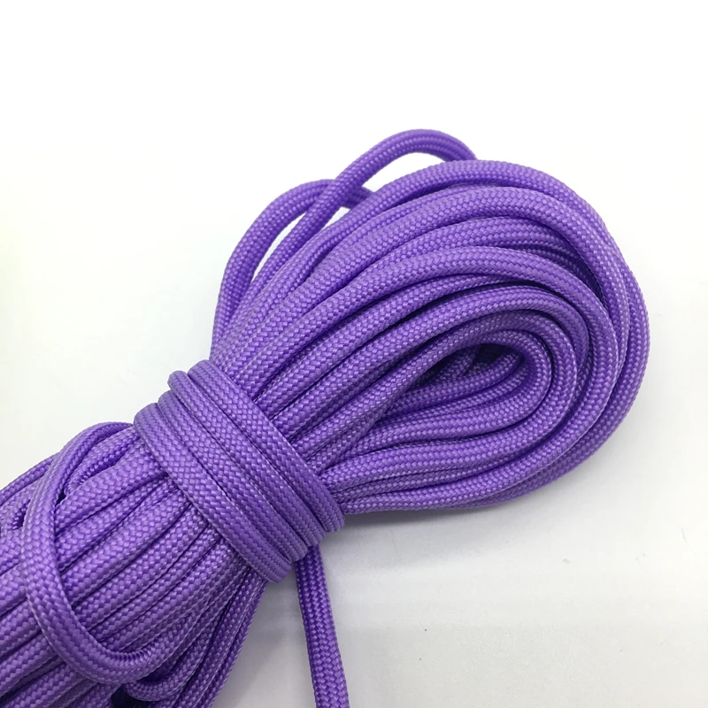 10yds Paracord 550 Parachute Cord Lanyard Rope Mil Spec Type III 7 Strand Climbing Camping Survival Equipment #Light purple
10yds Paracord 550 Parachute Cord Lanyard Rope Mil Spec Type III 7 Strand Climbing Camping Survival Equipment #Light purple