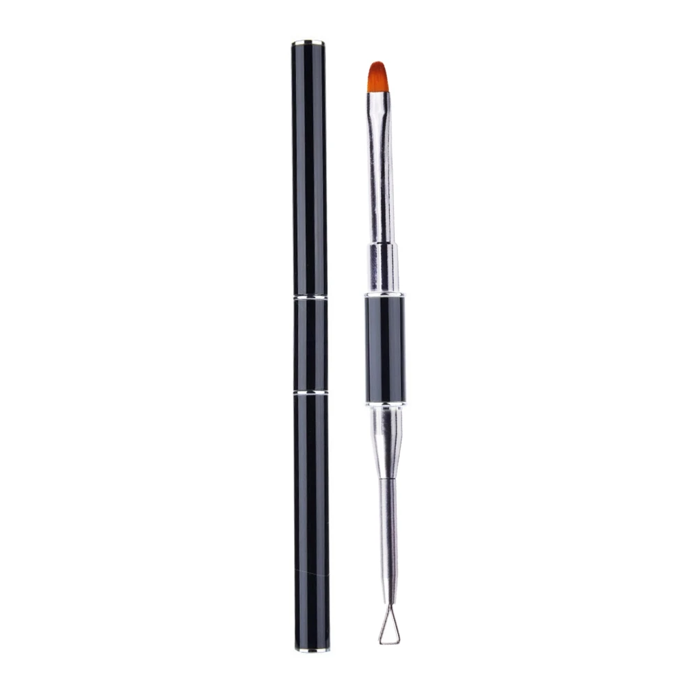 1pc Black Double Headed His Plane Manicure Pen PolyGel Poly Gel Nail Art Pen Slice Brush Dual-Ended Slice Shape Tool Polish
1pc Black Double Headed His Plane Manicure Pen PolyGel Poly Gel Nail Art Pen Slice Brush Dual-Ended Slice Shape Tool Polish