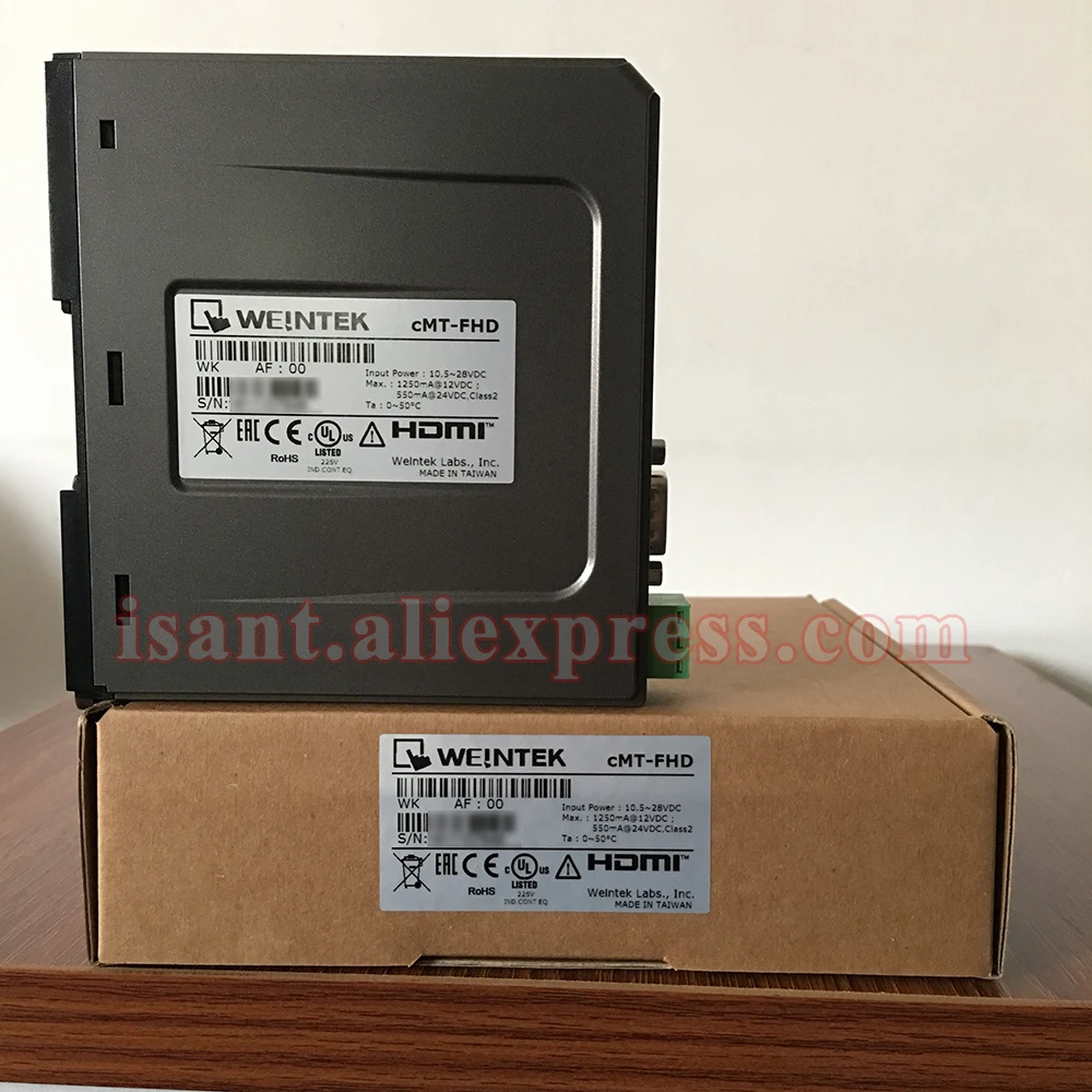 cMT-FHD Weintek HMI Display to HDTV, Built-in Dual Ethernet ports ,Replace cMT-HDMI (New and Original)
cMT-FHD Weintek HMI Display to HDTV, Built-in Dual Ethernet ports ,Replace cMT-HDMI (New and Original)