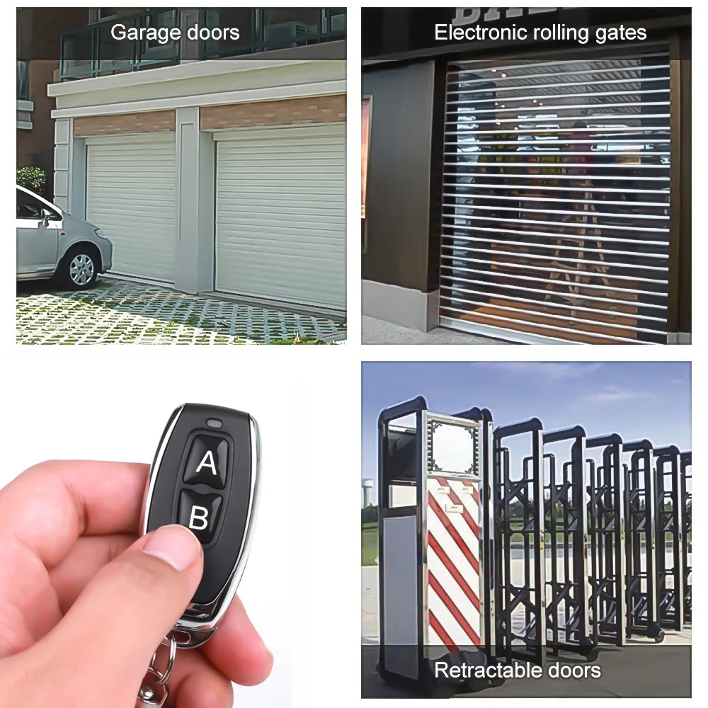 434mhz Led Light Remote Controller Key A B Button 433.92 mhz Duplicator Copy Remote Control Wireless RF Electric Gate Garage
434mhz Led Light Remote Controller Key A B Button 433.92 mhz Duplicator Copy Remote Control Wireless RF Electric Gate Garage