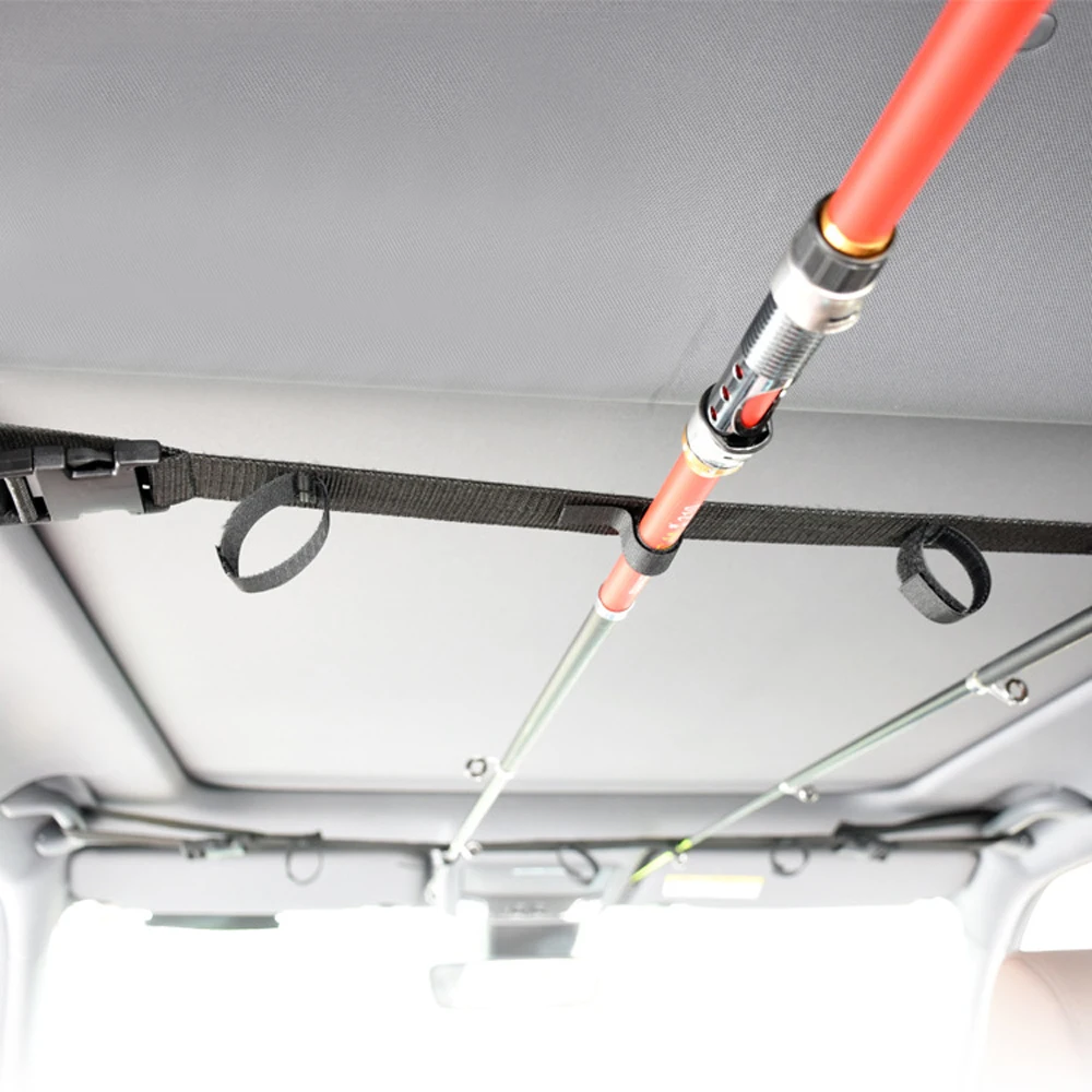 Stowing Tidying Auto Rod Carrier Holder Fishing Rod Saver Storage Car Trunk Organizer 220 cm Strap Belt
Stowing Tidying Auto Rod Carrier Holder Fishing Rod Saver Storage Car Trunk Organizer 220 cm Strap Belt