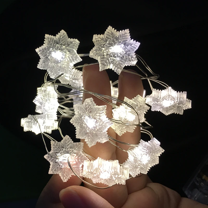 Snow flake fairy lights string - 78.74" Length xmas tree light party decor LED chain holiday garland decor festival light
Snow flake fairy lights string - 78.74" Length xmas tree light party decor LED chain holiday garland decor festival light