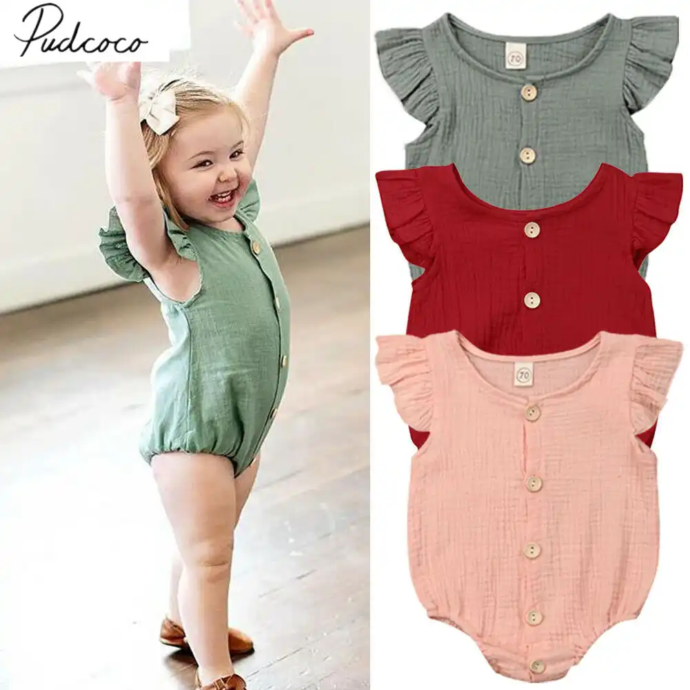 autumn clothing newborn infant baby boy girl striped romper long