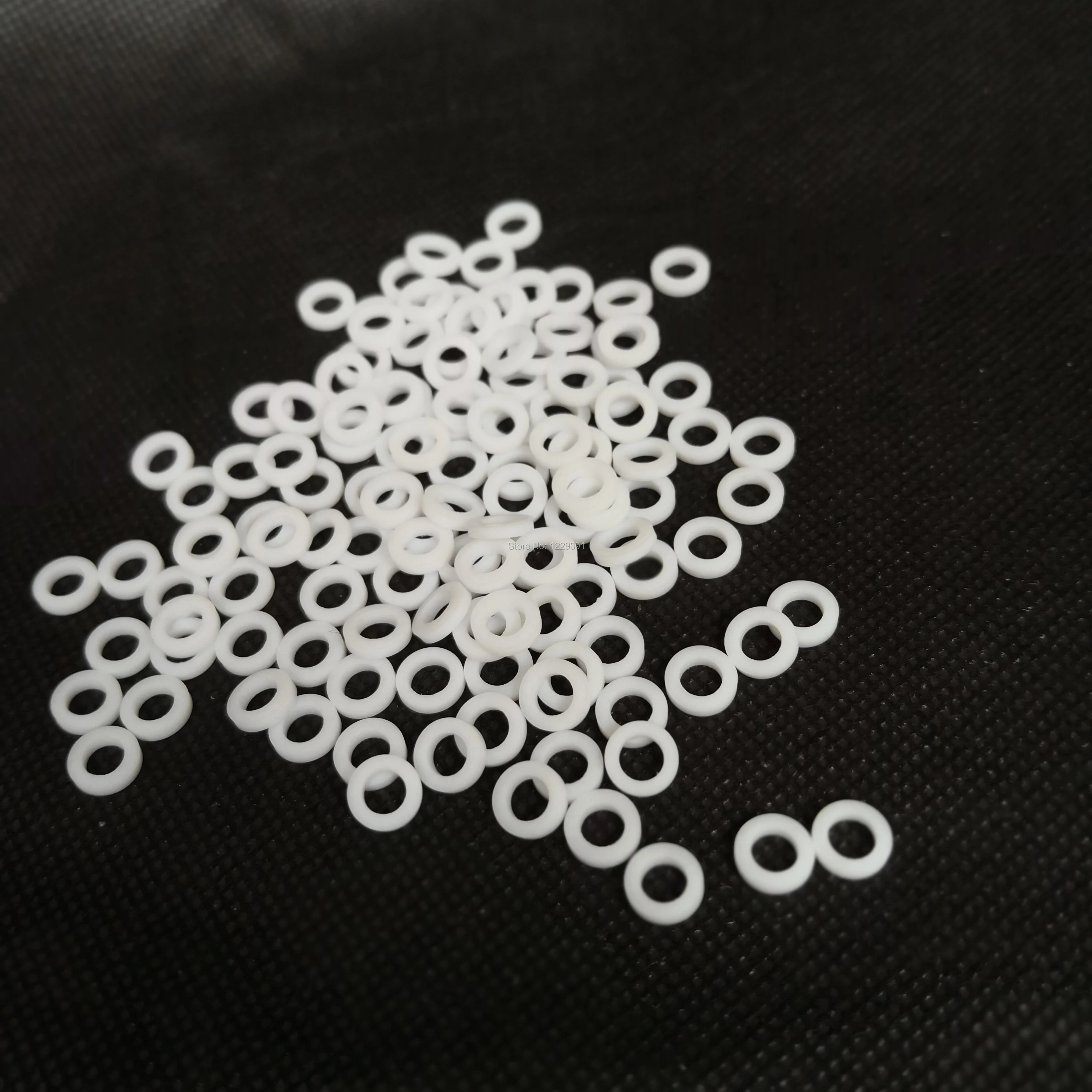 100 pieces White PTFE Washer Flat Spacer Seals Washer Gasket Ring Teflon seal washer High precision
100 pieces White PTFE Washer Flat Spacer Seals Washer Gasket Ring Teflon seal washer High precision