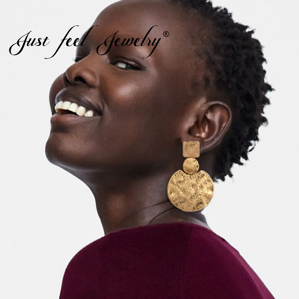 JUST FEEL ZA Gold Silver Color Dangle Earrings For Women Vintage Fashion Punk Statement Luxury Party Gift Drop Earring Jewelry
JUST FEEL ZA Gold Silver Color Dangle Earrings For Women Vintage Fashion Punk Statement Luxury Party Gift Drop Earring Jewelry