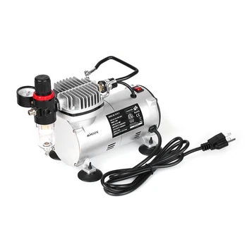 KKmoon 220V Mini Air Compressor Professional Gravity Feed Dual-Action Airbrush Piston Painting Craft Air Compressor
KKmoon 220V Mini Air Compressor Professional Gravity Feed Dual-Action Airbrush Piston Painting Craft Air Compressor
