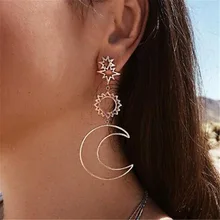 2018 New Earring Sun God Moon Spirit Asymmetry Exaggeration Drop Long Earrings For Women Ear Nail Jewelry Accessories Earings
2018 New Earring Sun God Moon Spirit Asymmetry Exaggeration Drop Long Earrings For Women Ear Nail Jewelry Accessories Earings