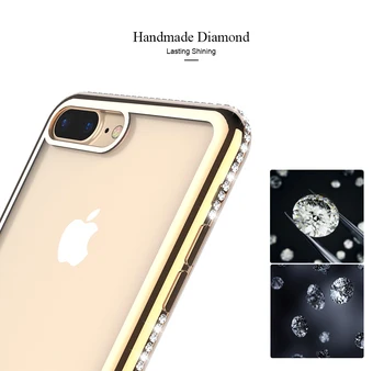 300PCS For iPhone X 8 7 6 5 SE Luxury Diamond Plating Rhinestones Soft Silicone Phone Case
300PCS For iPhone X 8 7 6 5 SE Luxury Diamond Plating Rhinestones Soft Silicone Phone Case