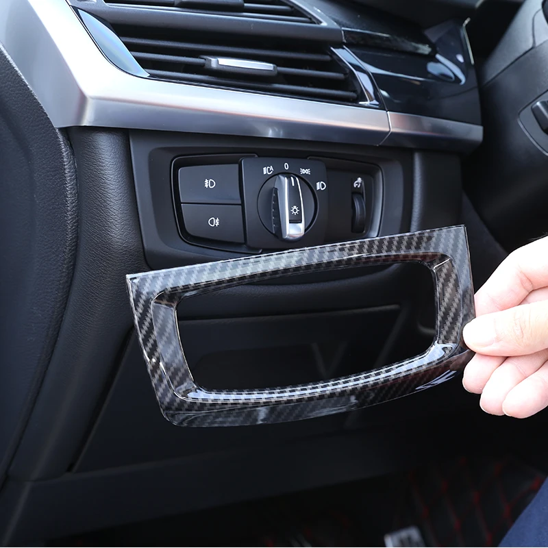 For BMW X5 E70 2014-2018 Car Interior Headlight Switch Decoration Frame Trim Accessories Black Left Hand Drive
For BMW X5 E70 2014-2018 Car Interior Headlight Switch Decoration Frame Trim Accessories Black Left Hand Drive