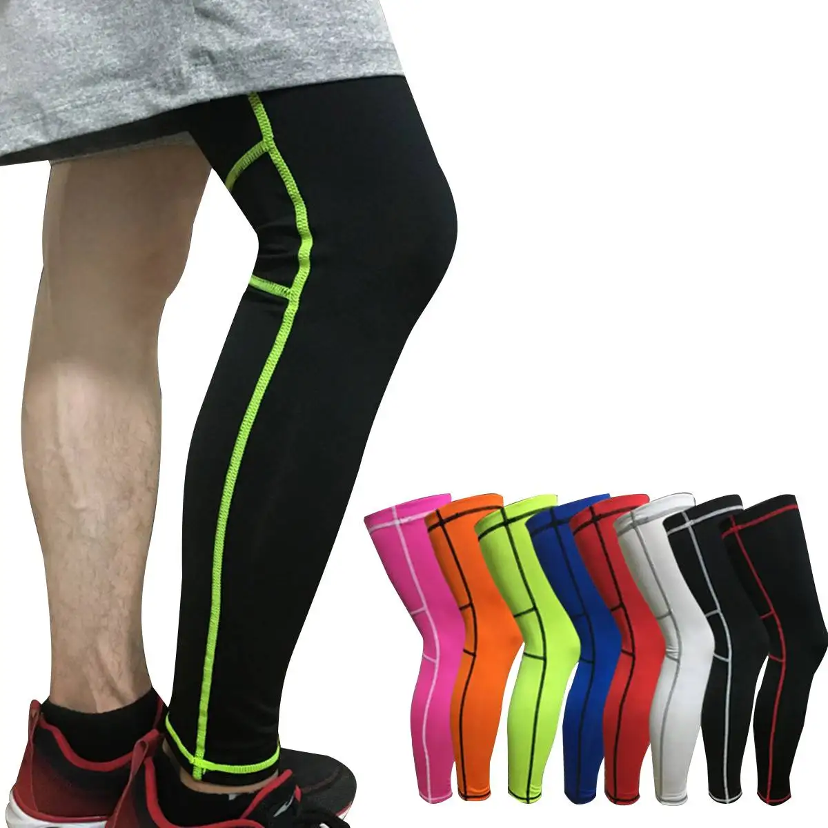 Compression Sports Leg Warmers Men Women MTB Bike Bicycle Cycling Leggings for Running Basketball Soccer Legwarmers Knee Sleeves
Compression Sports Leg Warmers Men Women MTB Bike Bicycle Cycling Leggings for Running Basketball Soccer Legwarmers Knee Sleeves