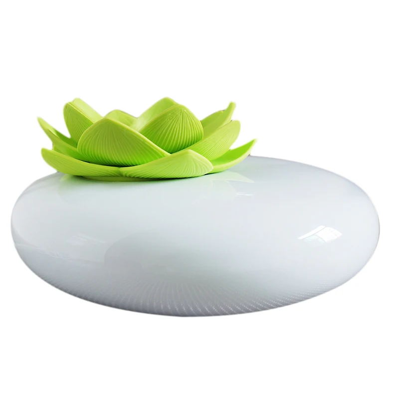Top Sale Ultrasonic Aroma Ceramic Humidifier Air Diffuser Lotus Purifier Atomizer Essential Oil Diffuser Difusor De Aroma Mist
Top Sale Ultrasonic Aroma Ceramic Humidifier Air Diffuser Lotus Purifier Atomizer Essential Oil Diffuser Difusor De Aroma Mist