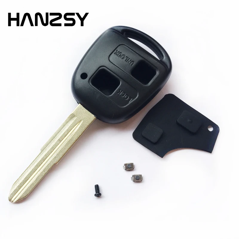 2 BUTTON Remote Car Keys Shell Fob for TOYOTA YARIS Replacement auto Remote key Case with Uncut Blade & Rubber Button Pad
2 BUTTON Remote Car Keys Shell Fob for TOYOTA YARIS Replacement auto Remote key Case with Uncut Blade & Rubber Button Pad