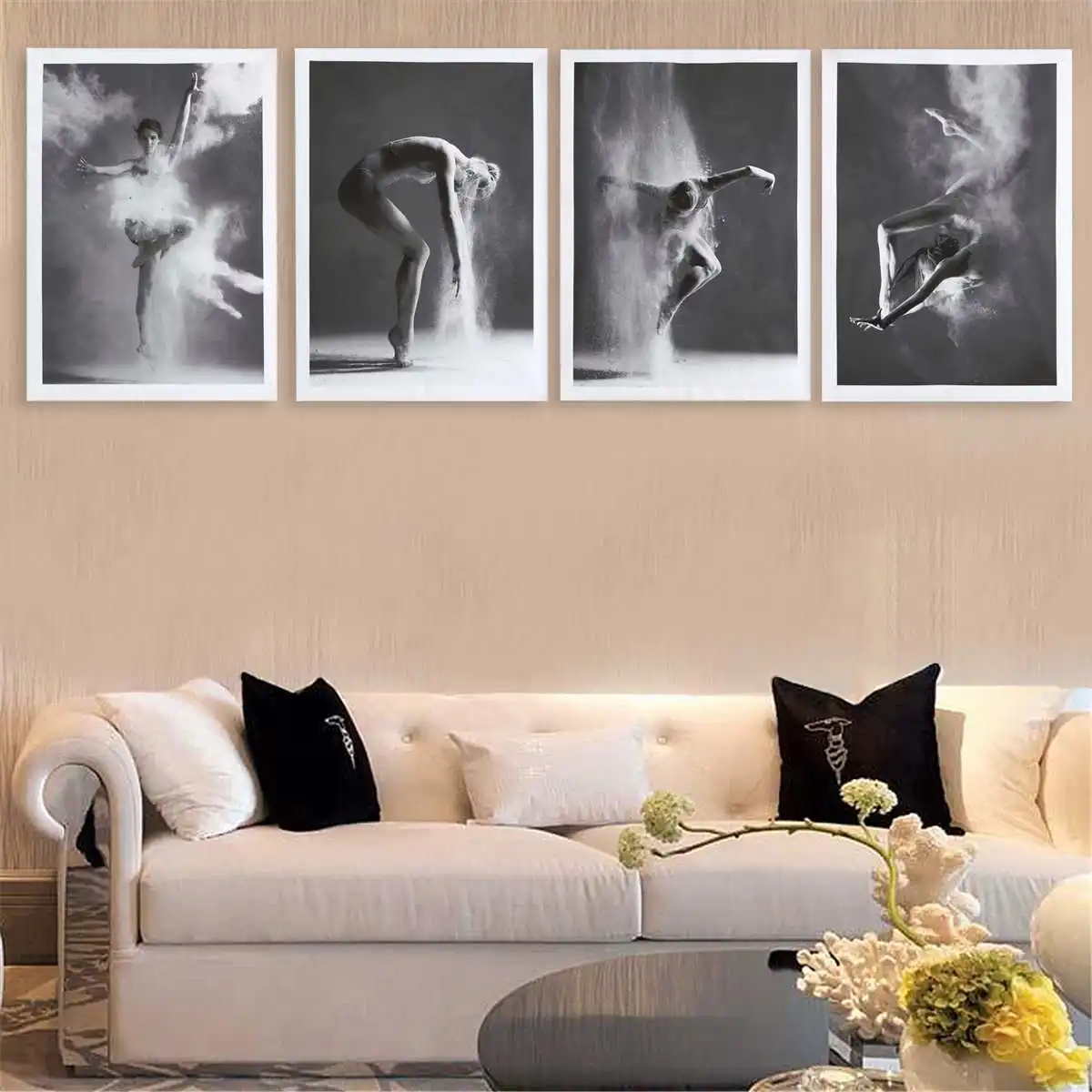 50X70 cm Black and White Elegant Ballet Dance Girl Poster Canvas Painting Nordic Style Portrait Wall Art Pictures Home Decor
50X70 cm Black and White Elegant Ballet Dance Girl Poster Canvas Painting Nordic Style Portrait Wall Art Pictures Home Decor