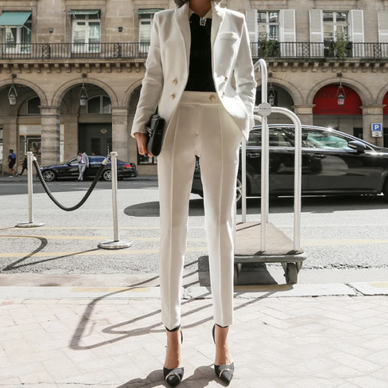 2019 Spring and Autumn Fashion Casual Slim Suit Female Korean Version of The Temperament Small Suit Jacket Business Women's Suit
2019 Spring and Autumn Fashion Casual Slim Suit Female Korean Version of The Temperament Small Suit Jacket Business Women's Suit