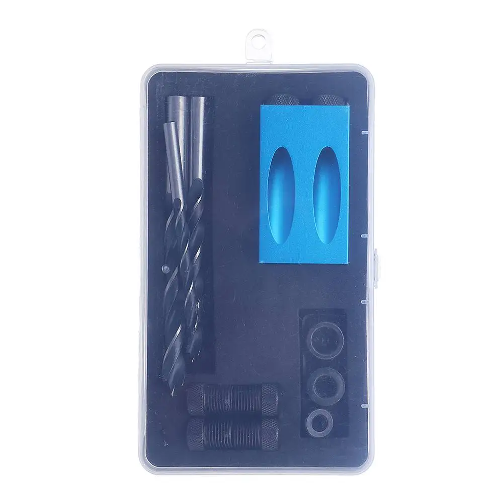 14pcs 6/8/10mm Pockethole Jig Woodworking Tool Kit Kit Cross Screw Driver 15 degree Angle Joint Mini Pockethole Jig Screw Kit
14pcs 6/8/10mm Pockethole Jig Woodworking Tool Kit Kit Cross Screw Driver 15 degree Angle Joint Mini Pockethole Jig Screw Kit